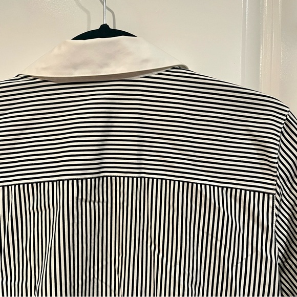 Foxcroft wrinkle free long sleeve fitted blouse. Women’s size Large, - Picture 5 of 7